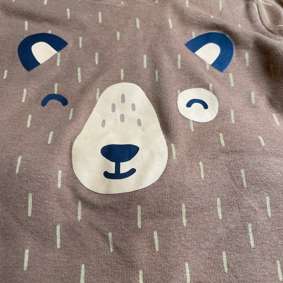 Nwt 6t 6 3t 3 4t 4 5t 5 UNISEX teddy bear CUTE pajamas Boy girl old navy fall pj - Picture 5 of 8